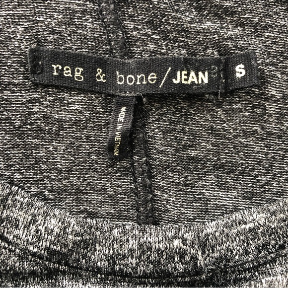 RAG & BONE Dark Heather Grey T-Shirt - Women’s Small - Picture 5 of 7